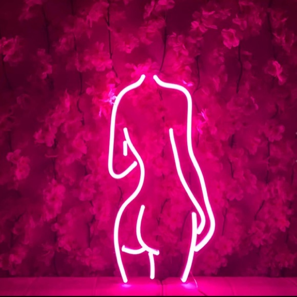 Neon Body Woman Feminine Figure LED Light Decor - Picture 10 of 11